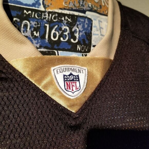 DREW BREES MEDIUM JERSEY NFL REEBOK READ DESCRIPTION (B9) - Picture 7 of 10